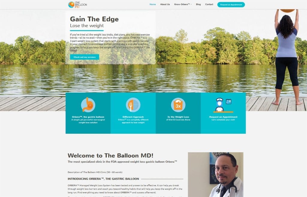 The Balloon MD Website